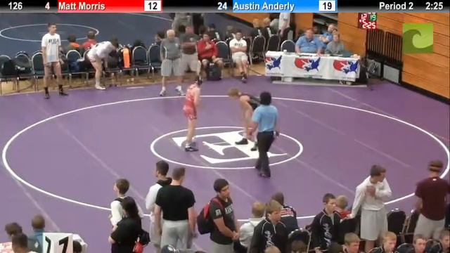 126 Matt Morris vs. Austin Anderly смотреть онлайн