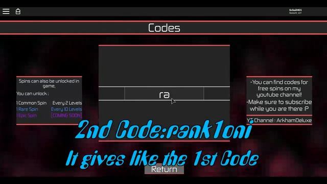 [Roblox|Heroes Online]All Codes and 1 present!!! *(Working August 2018)* смотреть онлайн