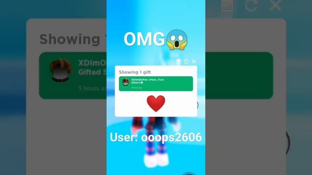 OMG ❤❤❤ #roblox #iloveyou смотреть онлайн