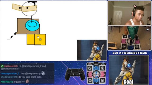 Tracer Speed Art on a Dance Pad (Overwatch Fan Art) смотреть онлайн