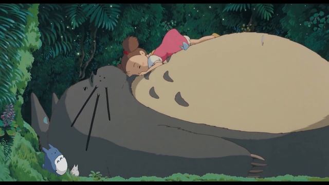 "My Neighbor Totoro" Forest Ambience (Studio Ghibli Music Collection & Fireflies Sounds) | 1 Hour смотреть онлайн