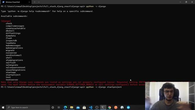 01 - Creating our Django and React projects - Django rest framework - redux/toolkit - TypeScript смотреть онлайн