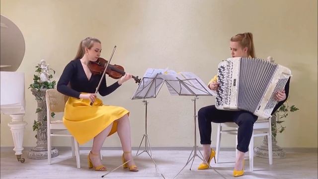 Э. Григ. 5 норвежских песен и танцев / PinAkkolada DUO (Екатерина Виноградова, Александра Меньшова) смотреть онлайн