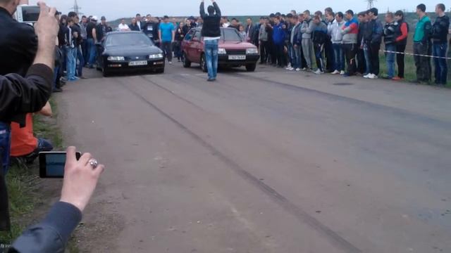 honda prelude vs vaz 2108 Nikopol 20.04.13 смотреть онлайн