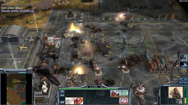 USA Heavy Armored vs GLA Stelth (THE END OF DAYS Mod) C&C Generals Zero Hour смотреть онлайн