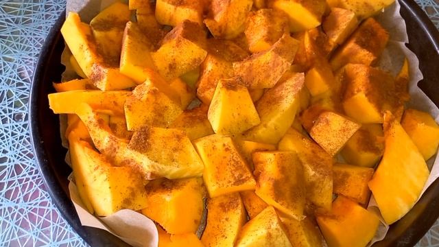 ЗАПЕЧЕННАЯ КУСОЧКАМИ ТЫКВА. смотреть онлайн