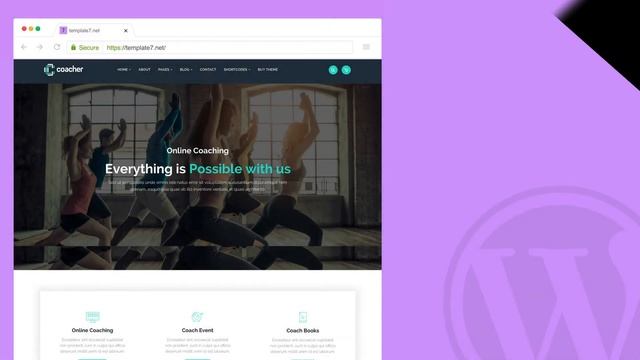 7+ Best Coaching Wordpress Themes 2020 смотреть онлайн