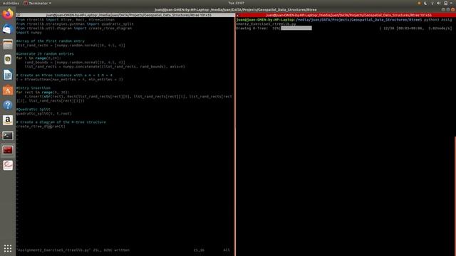 Geospatial Data Structures Rtree, rtreelib. смотреть онлайн