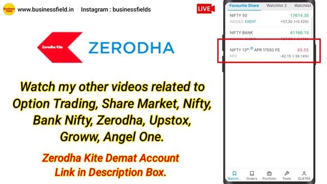 option trading in zerodha kite, zerodha me option trading kaise kare, option trading, business fiel смотреть онлайн