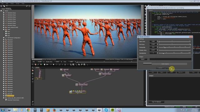 OctaneRender 1.5: real-time animated deformable geometry (3) смотреть онлайн