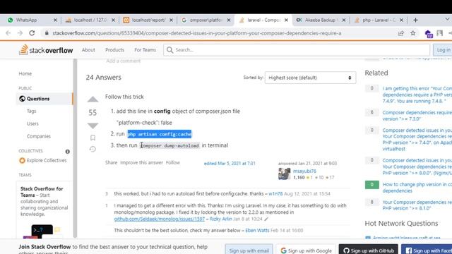 Your Composer dependencies require a PHP version 7.4.0. смотреть онлайн