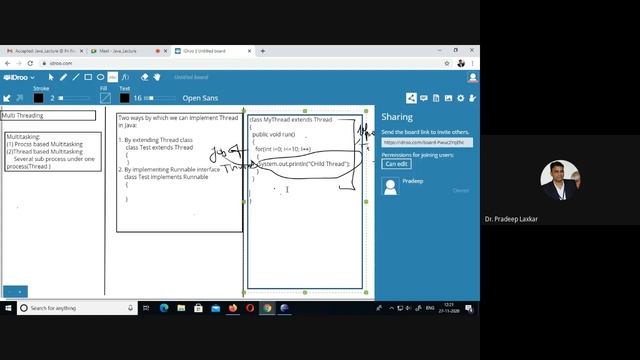 Multi Threading Java Lecture 2020 11 26 at 22 32 GMT 8 смотреть онлайн