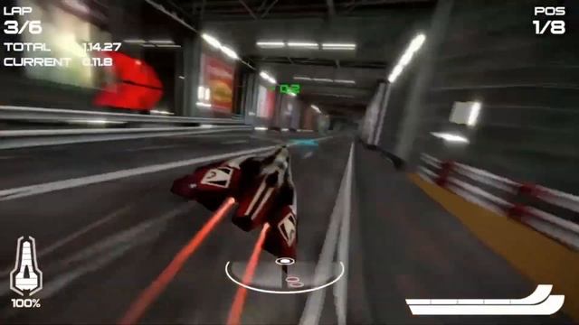 WipEout 2048 All Tracks / Circuits A+ Elite + All Ships Omega Collection PS4 Gameplay