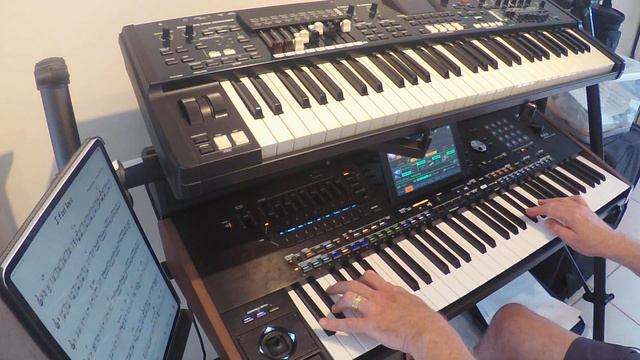 I feel love - Korg Pa5X cover смотреть онлайн