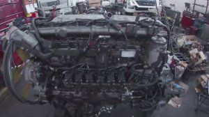 DAF 95 сборка ДВС