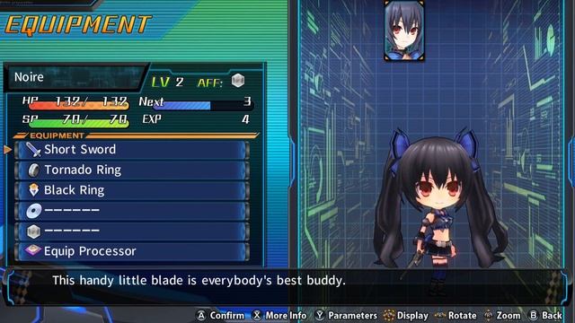 Hyperdevotion Noire: Goddess Black Heart - Gameplay PC - steam смотреть онлайн