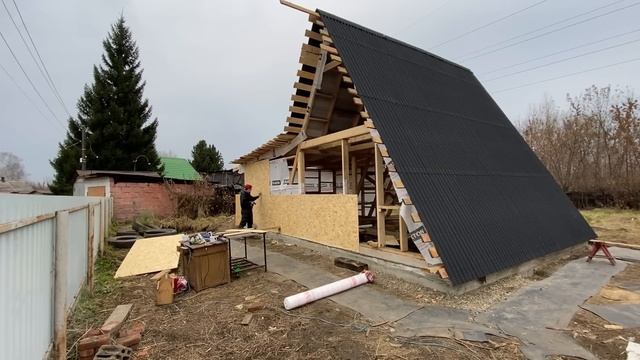 ДОМ ЗА 325 ТЫСЯЧ СВОИМИ РУКАМИ СКОЛЬКО СТОИТ А ФРЕЙМ