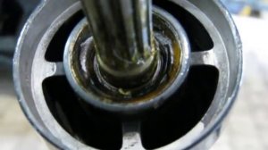 Парсун-9.8 . состояние сальника после обкатки.