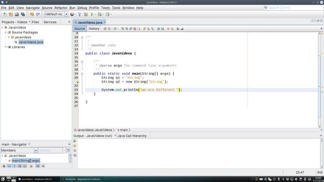 use of the String intern() method смотреть онлайн