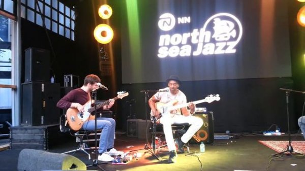 Marcus Miller meets Michael League (Snarky Puppy), Basstalk #1, July 13th, 2018, North Sea Jazz