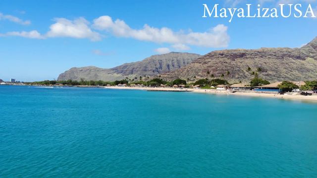 FLYING OVER OAHU [4K] Hawaii #ЯНВАРЬ 2019 ВИДЕО ДРОН 4 К 🏝🌊🌊🌊❤️ смотреть онлайн