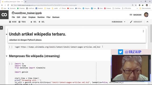 Pengenalan WORD2VEC - Word Embedding [Unsupervised Learning Python pemula] - #INDOSOAI смотреть онлайн