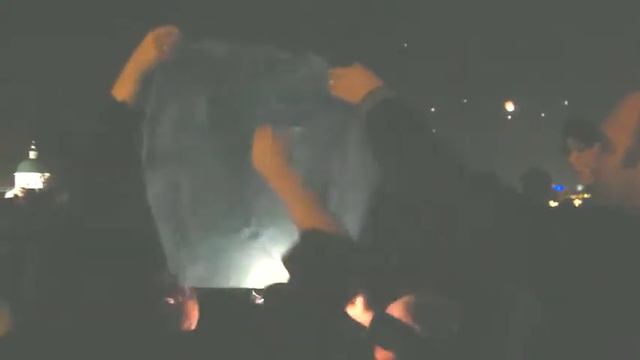 Запуск шаров. Воробьёвы горы. Москва. смотреть онлайн