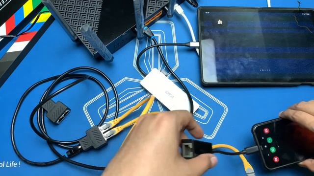 Vention RJ45 Splitter 1 In 2 Ethernet Coupler Modular Plug -  Review + Tutorial