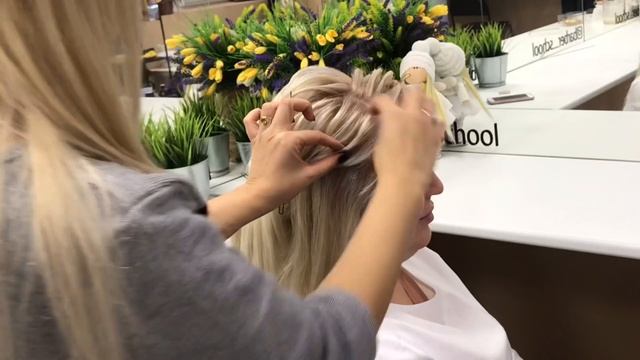 Свадебная прическа смотреть онлайн