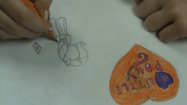 Как рисовать пони Рарити. смотреть онлайн