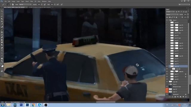 Работаем с Keyframes: урок мэтт-пейнтинга от Николая Разуева (DNEG). Speedpaint смотреть онлайн