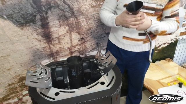 Испарители в печи Комфорт от Редмис смотреть онлайн