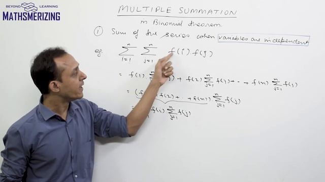 Multiple Summation: Independent variables Lecture 1 Find triple summation nCi.nCj.nCk смотреть онлайн
