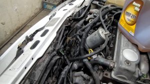 Промывка двигателя с помощью сольвента