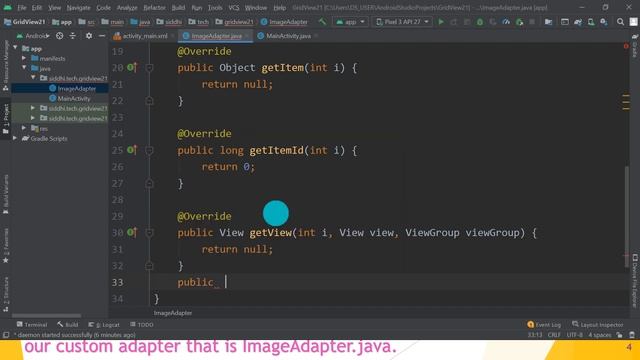 Lecture 20: Android GridView with Example смотреть онлайн