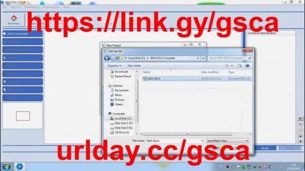 Generalized Structured Component Analysis Structural Equation Modeling (GSCA SEM)