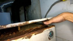 Выкидываем старую горелку, ставим новую. Котёл типа Дон и т.п.