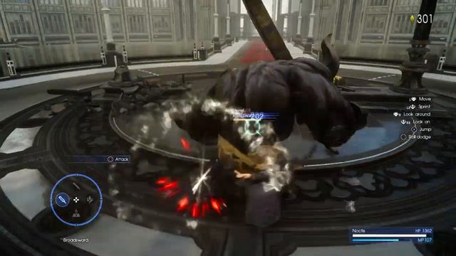Final Fantasy XV - Platinum Demo - Iron Giant defeated (w/ suriken) смотреть онлайн