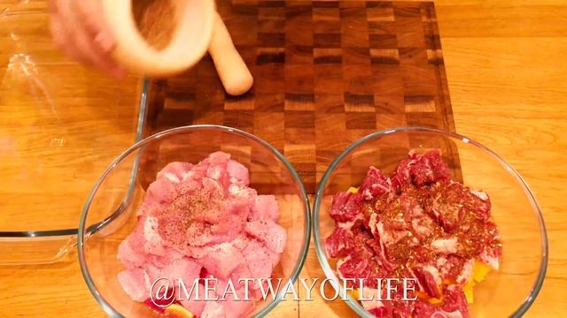 Шашлычки на Шпажках в Духовке | Говядина, Индейка, Овощи | Простой и Вкусный Рецепт смотреть онлайн