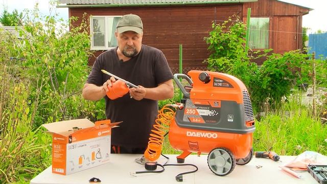 Компрессор Daewoo DAC 24D | Обзор от Андрея [Daewoo Power Products Russia]