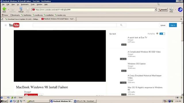 Can the Win98 Machine Handle Minecraft? смотреть онлайн