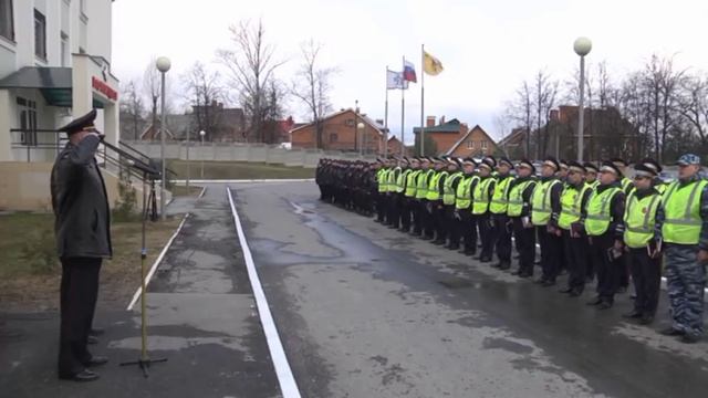 В Рязани провели общегородской развод заступающих нарядов полиции смотреть онлайн