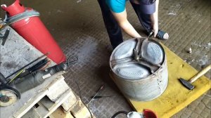 Замена втулки стиральной машины Аристон .