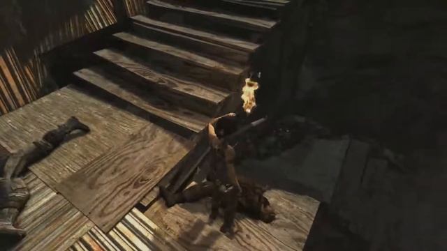 TOMB RAIDER Лара Крофт 2013 Проходняк #10 (Полеты и падения) смотреть онлайн