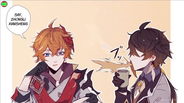 Awkward Family Dinners~ | Genshin Impact Comic Dub смотреть онлайн