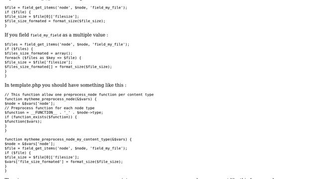 Drupal: How do I display the attachment's file size of a node? (2 Solutions!!) смотреть онлайн
