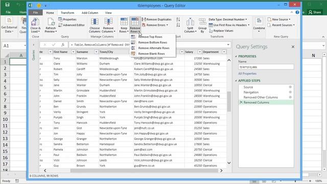 Advance Excel, How to Making The Most Of The Query Editor in Excel. смотреть онлайн