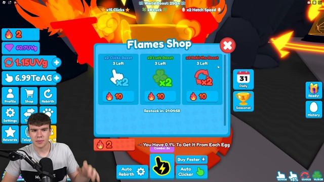 ALL 8 FLAME LOCATIONS In Roblox REBIRTH CHAMPIONS X! How To Craft The Fire Amulet! смотреть онлайн
