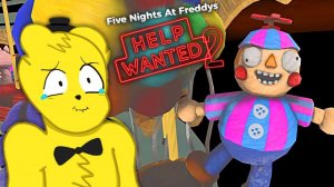 Вскрыл Сундук Глитчтрапа и Упоротый Балун Бой  Взлом FNAF Help Wanted 2