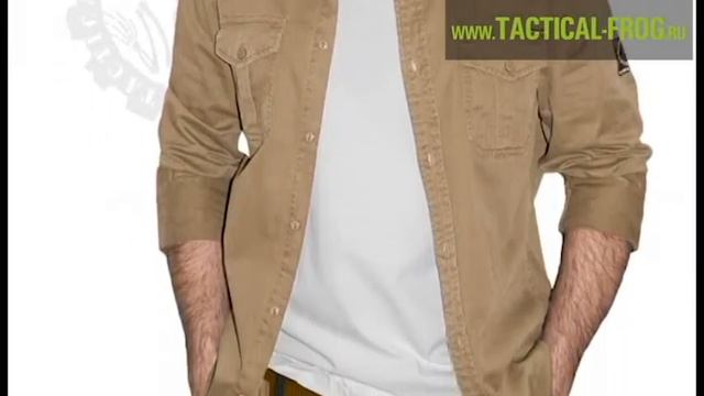 Стильная винтажная рубашка милитари смотреть онлайн